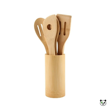 EcoCraft Bamboo Kitchen Utensils Set