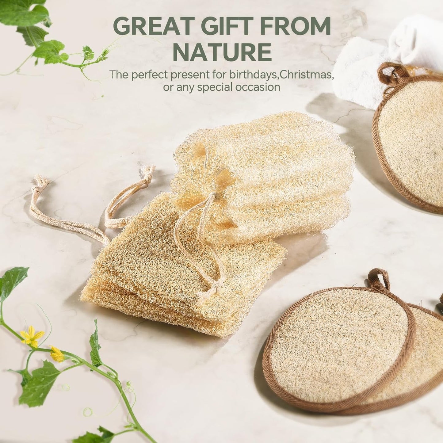 Egyptian Glow Natural Loofah