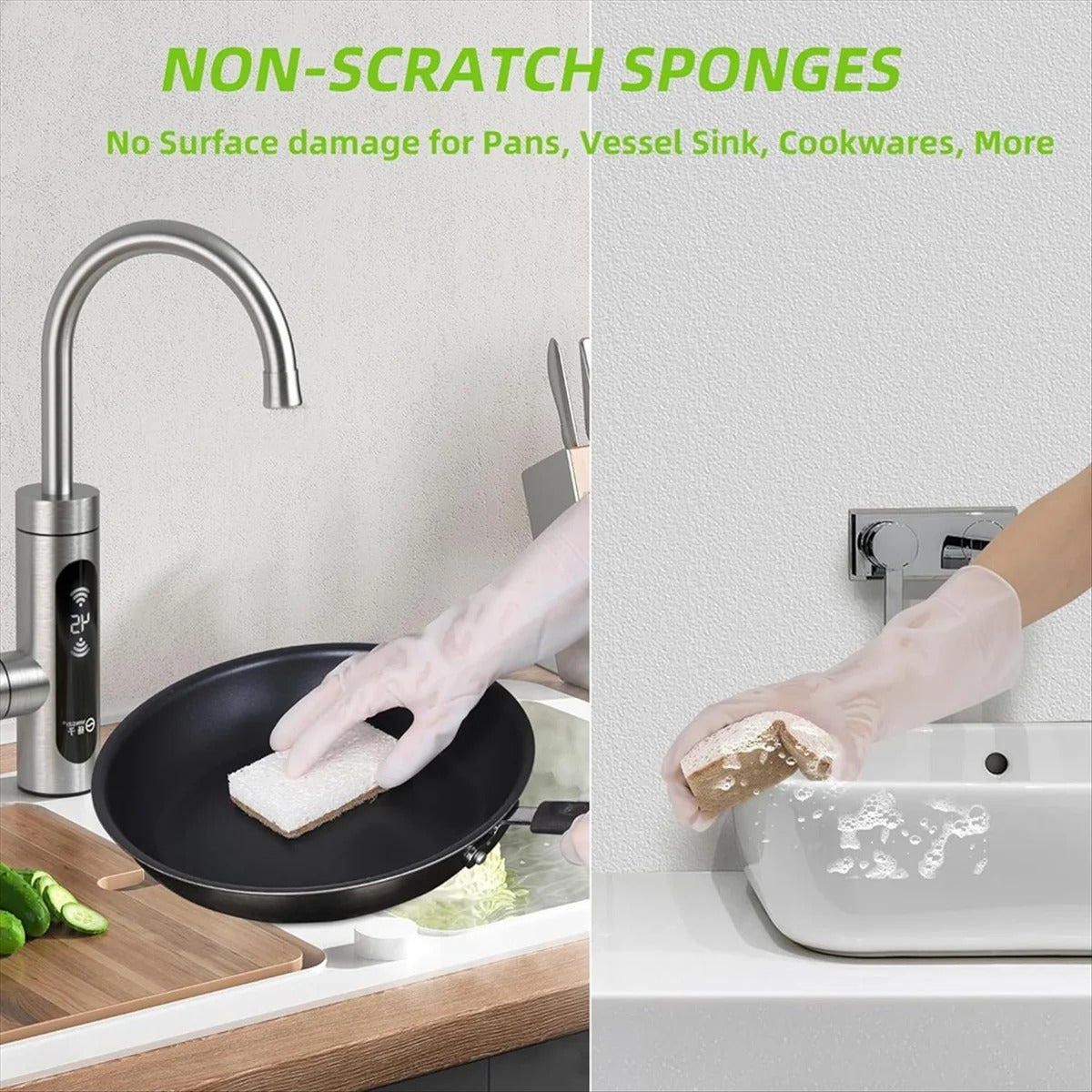 Coira Kitchen Sponges - 6 pcs